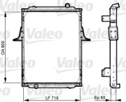 733533 VALEO chladič motora 733533 VALEO