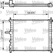 734222 VALEO chladič motora 734222 VALEO