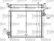 734294 Chladič, chlazení motoru NEW PART VALEO