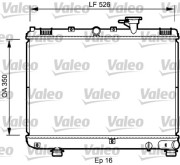 735077 VALEO chladič motora 735077 VALEO