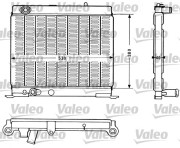 810871 VALEO chladič motora 810871 VALEO