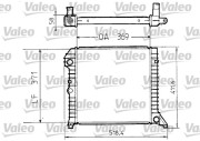 810956 VALEO chladič motora 810956 VALEO