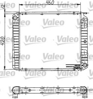 810968 VALEO chladič motora 810968 VALEO