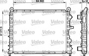 811072 VALEO chladič motora 811072 VALEO