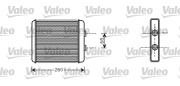 812284 VALEO výmenník tepla vnútorného kúrenia 812284 VALEO