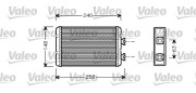 812318 VALEO výmenník tepla vnútorného kúrenia 812318 VALEO