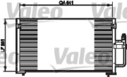 814361 Kondenzátor, klimatizace VALEO