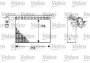 817511 VALEO výparník klimatizácie 817511 VALEO