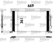 817567 VALEO kondenzátor klimatizácie 817567 VALEO