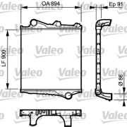 817774 Chladič turba NEW ORIGINAL PART VALEO