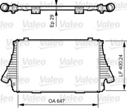 818721 Chladič turba VALEO