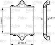818881 Chladič turba NEW PART VALEO