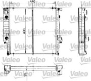 819400 VALEO chladič motora 819400 VALEO