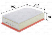 585419 Vzduchový filtr VALEO