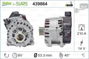 439864 Generátor startéru VALEO ORIGINS NEW STOP&START VALEO