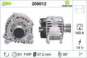 200012 Alternátor VALEO CORE-FLEX VALEO