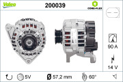 200039 Alternátor VALEO CORE-FLEX VALEO