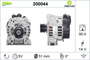 200044 Alternátor VALEO CORE-FLEX VALEO