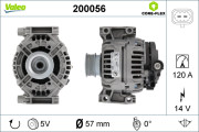 200056 Alternátor VALEO CORE-FLEX VALEO