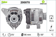 200070 Alternátor VALEO CORE-FLEX VALEO