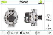 200083 Alternátor VALEO CORE-FLEX VALEO