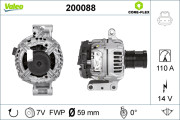 200088 Alternátor VALEO CORE-FLEX VALEO