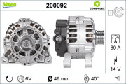 200092 Alternátor VALEO CORE-FLEX VALEO