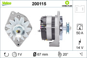 200115 Alternátor VALEO CORE-FLEX VALEO