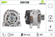 200156 Alternátor VALEO CORE-FLEX VALEO