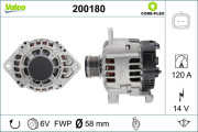 200180 Alternátor VALEO CORE-FLEX VALEO