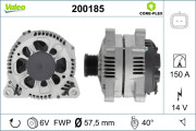 200185 Alternátor VALEO CORE-FLEX VALEO