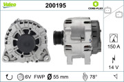 200195 Alternátor VALEO CORE-FLEX VALEO