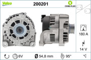 200201 Alternátor VALEO CORE-FLEX VALEO