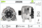 200206 generátor VALEO CORE-FLEX VALEO