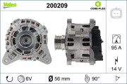 200209 Alternátor VALEO CORE-FLEX VALEO