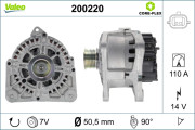 200220 Alternátor VALEO CORE-FLEX VALEO