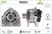 200223 Alternátor VALEO CORE-FLEX VALEO