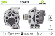 200227 Alternátor VALEO CORE-FLEX VALEO