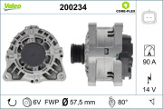 200234 Alternátor VALEO CORE-FLEX VALEO