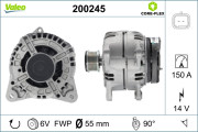 200245 Alternátor VALEO CORE-FLEX VALEO