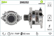 200252 Alternátor VALEO CORE-FLEX VALEO