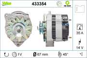 433354 Alternátor VALEO RE-GEN REMANUFACTURED VALEO