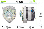 433358 Alternátor VALEO RE-GEN REMANUFACTURED VALEO