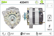 433411 Alternátor VALEO RE-GEN REMANUFACTURED VALEO