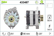 433487 Alternátor VALEO RE-GEN REMANUFACTURED VALEO