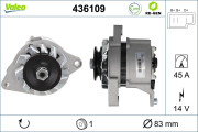 436109 Alternátor VALEO RE-GEN REMANUFACTURED VALEO