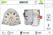 436121 Alternátor VALEO RE-GEN REMANUFACTURED VALEO