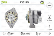 436149 Alternátor VALEO RE-GEN REMANUFACTURED VALEO