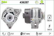 436257 Alternátor VALEO RE-GEN REMANUFACTURED VALEO