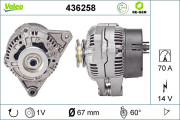 436258 Alternátor VALEO RE-GEN REMANUFACTURED VALEO